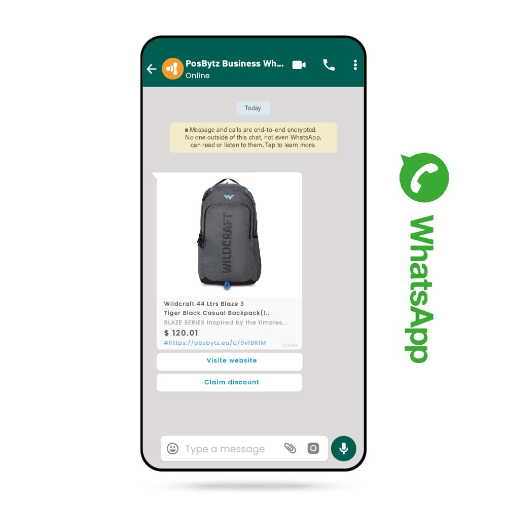 Start selling on Whatsapp